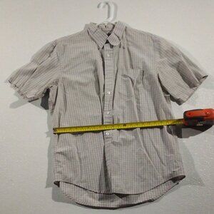 Men's Arrow Dover Short Sleeve Stripe Button-Down
